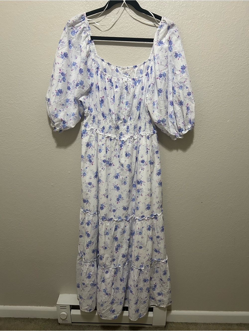 NWT LoveShackFancy x Target Gemma Maxi Dress Floral Cottagecore Size Large - Picture 4 of 12